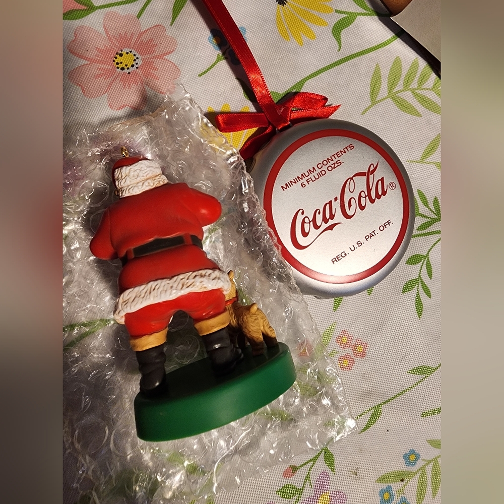 Coca-cola Ornaments set of 2 - Picture 4 of 4